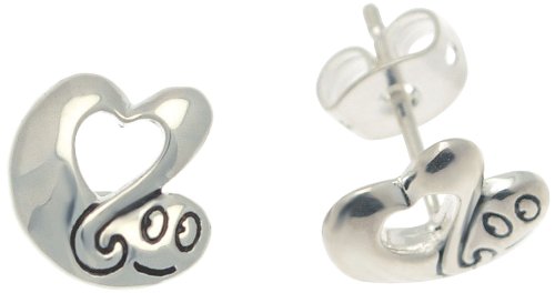 PIXI bijoux Kids Pixi bijoux Kids - Barbapapa - puces d'oreilles argentées coeur entrelacé code EAN 3521320082189 