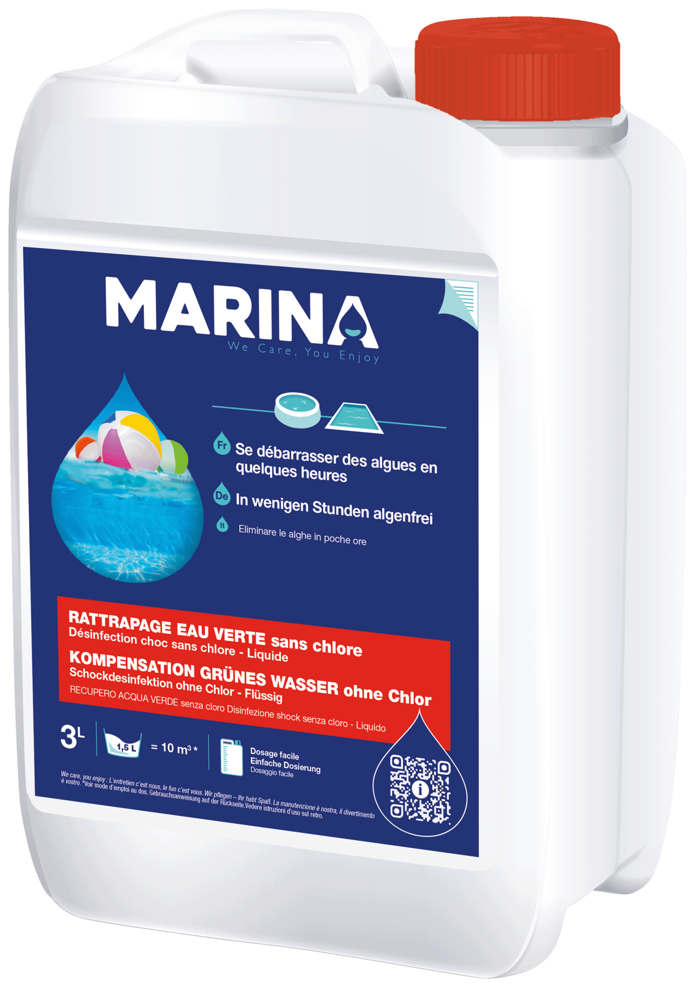  Rattrapage eau verte sans chlore