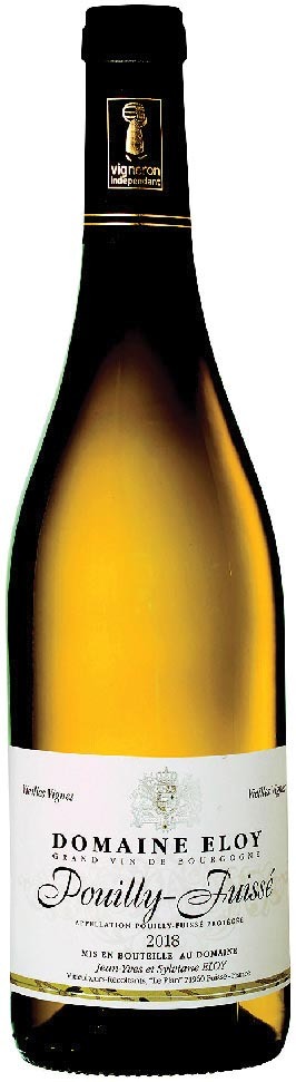 AOP(1) POUILLY-FUISSÉ DOMAINE ÉLOY “VIEILLES VIGNES” 2018. 3522501234113 