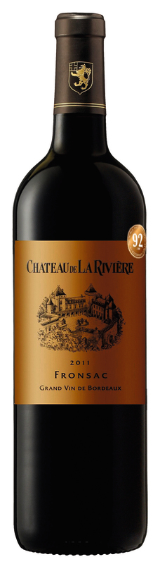 Château La Rivière AOP FRONSAC ROUGE 2011 Château La Rivière 3523150120116 (3523150120116)