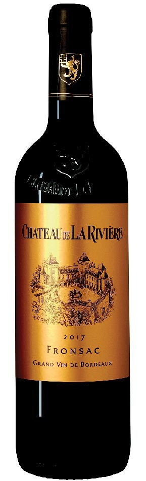 AOP(1) FRONSAC CHÂTEAU DE LA RIVIÈRE 2017. 3523150120178 (3523150120178)