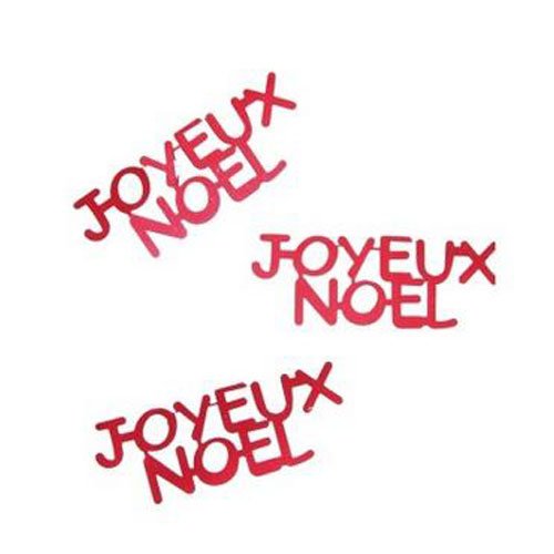 P'TIT CLOWN 90026 Confettis Table Joyeux Noël -...