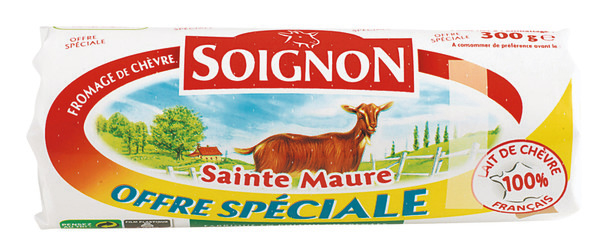 FROMAGE DE CHÈVRE SAINTE MAURE SOIGNON 3523230019293 soignon FROMAGE DE CHÈVRE SAINTE MAURE SOIGNON 3523230019293 soignon