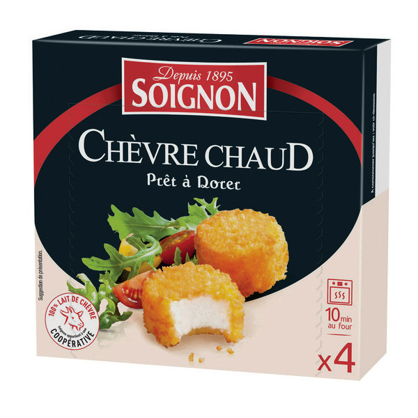 Chèvre Chaud Prêt à Dorer 3523230034340 soignon Chèvre Chaud Prêt à Dorer 3523230034340 soignon