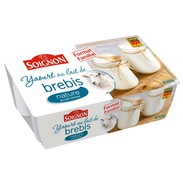 Yaourt au lait de brebis nature