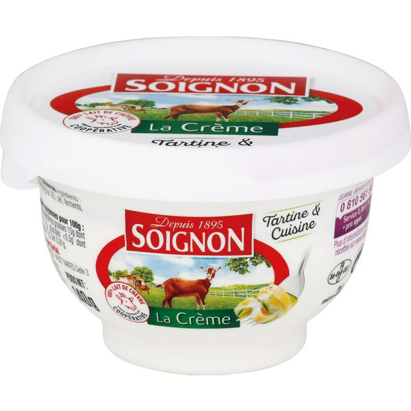 POT DE CRÈME CHÈVRE SOIGNON 3523230045803 soignon POT DE CRÈME CHÈVRE SOIGNON 3523230045803 soignon