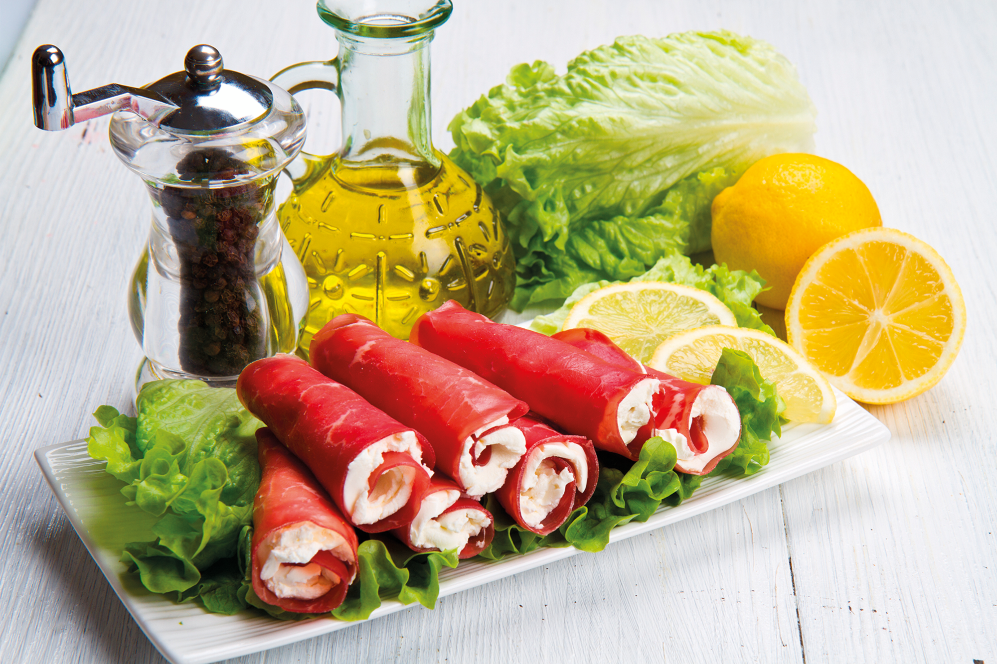 VALCREST Mini Involtini Speck & Fromage de Chèvre 22% Mat.Gr. code EAN 3523230047654 