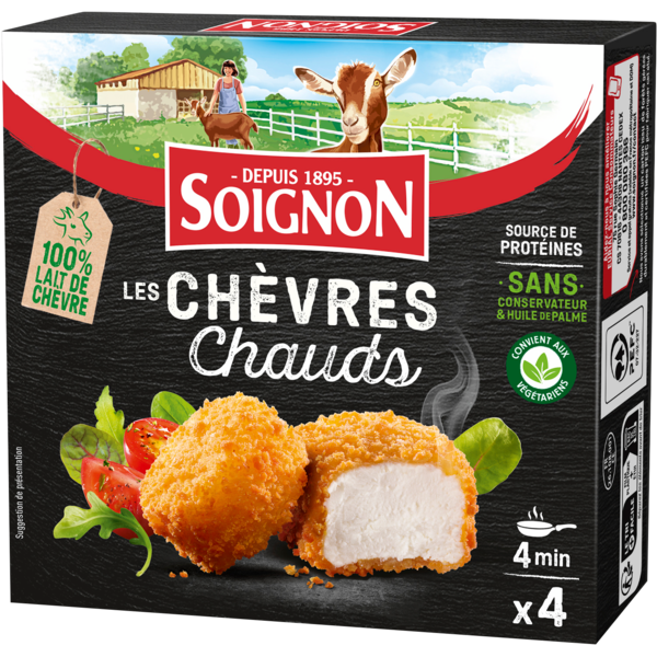  Chèvre Chaud Soignon code EAN 3523230063210 
