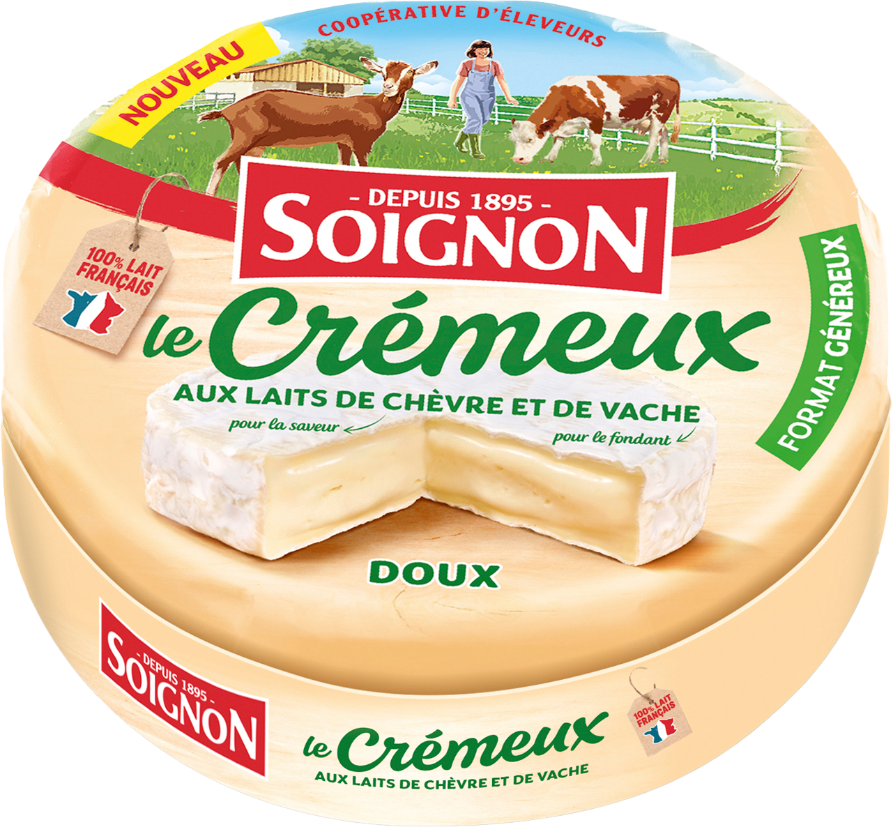 SOIGNON LE CRÉMEUX code EAN 3523230064705 