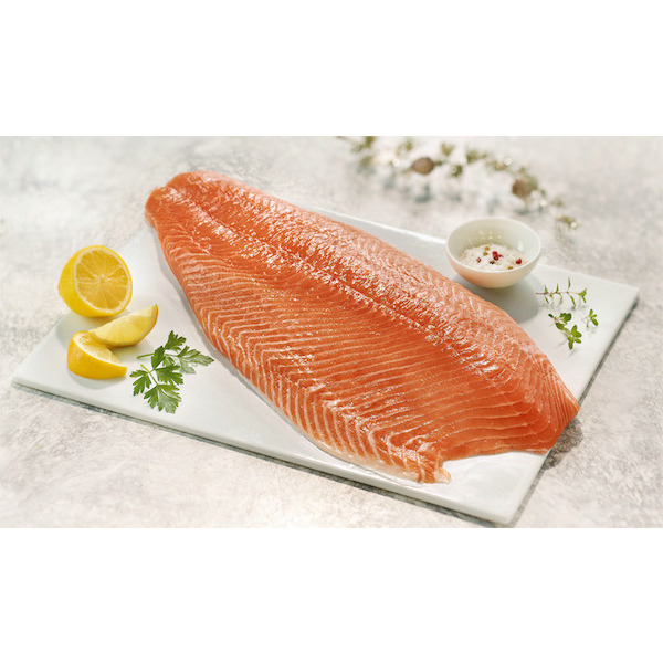 Filet de saumon Atlantique avec peau FILIÈRE QUALITÉ CARREFOUR ASC 3523680145948 (3523680145948)