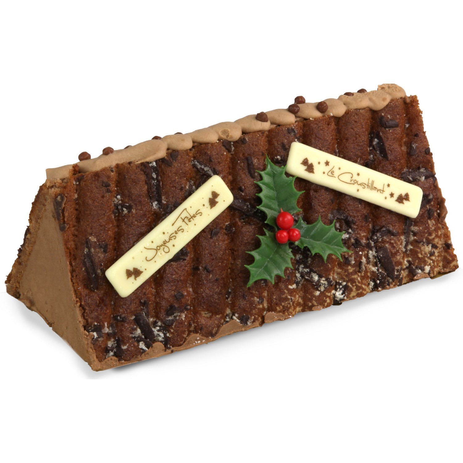 Bûche croustillante 6 parts CARREFOUR