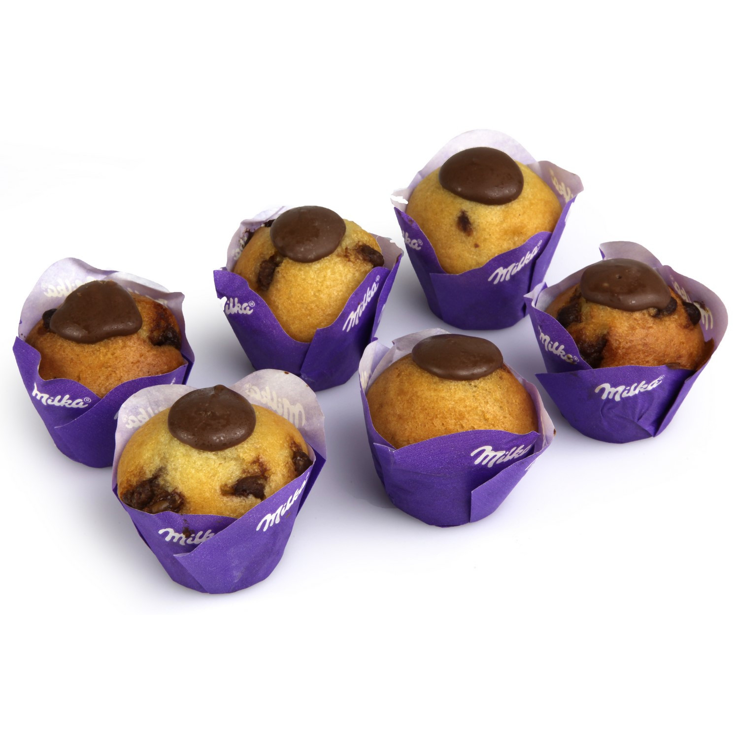 Mini muffins fourrés MILKA