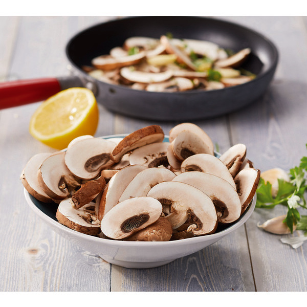 Champignons émincés bruns