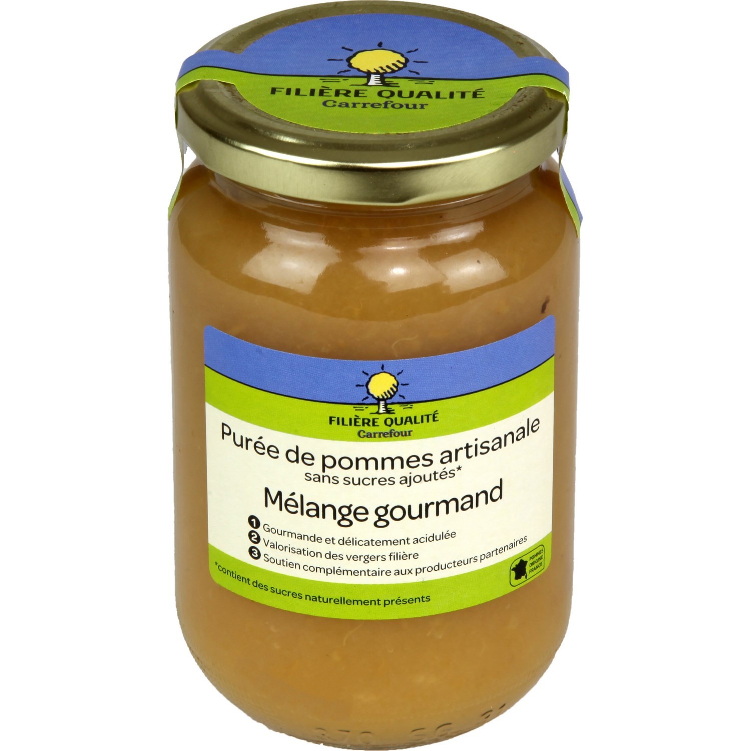 Compote de pommes Mélange Gourmand FILIERE QUAL...