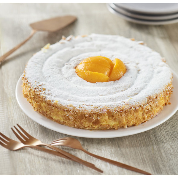 Macaron pêche 6/8 parts