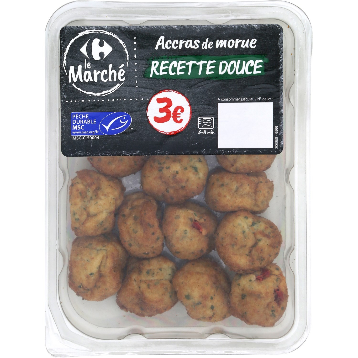 Accras de morue recette douce CARREFOUR 3523680434226 CARREFOUR