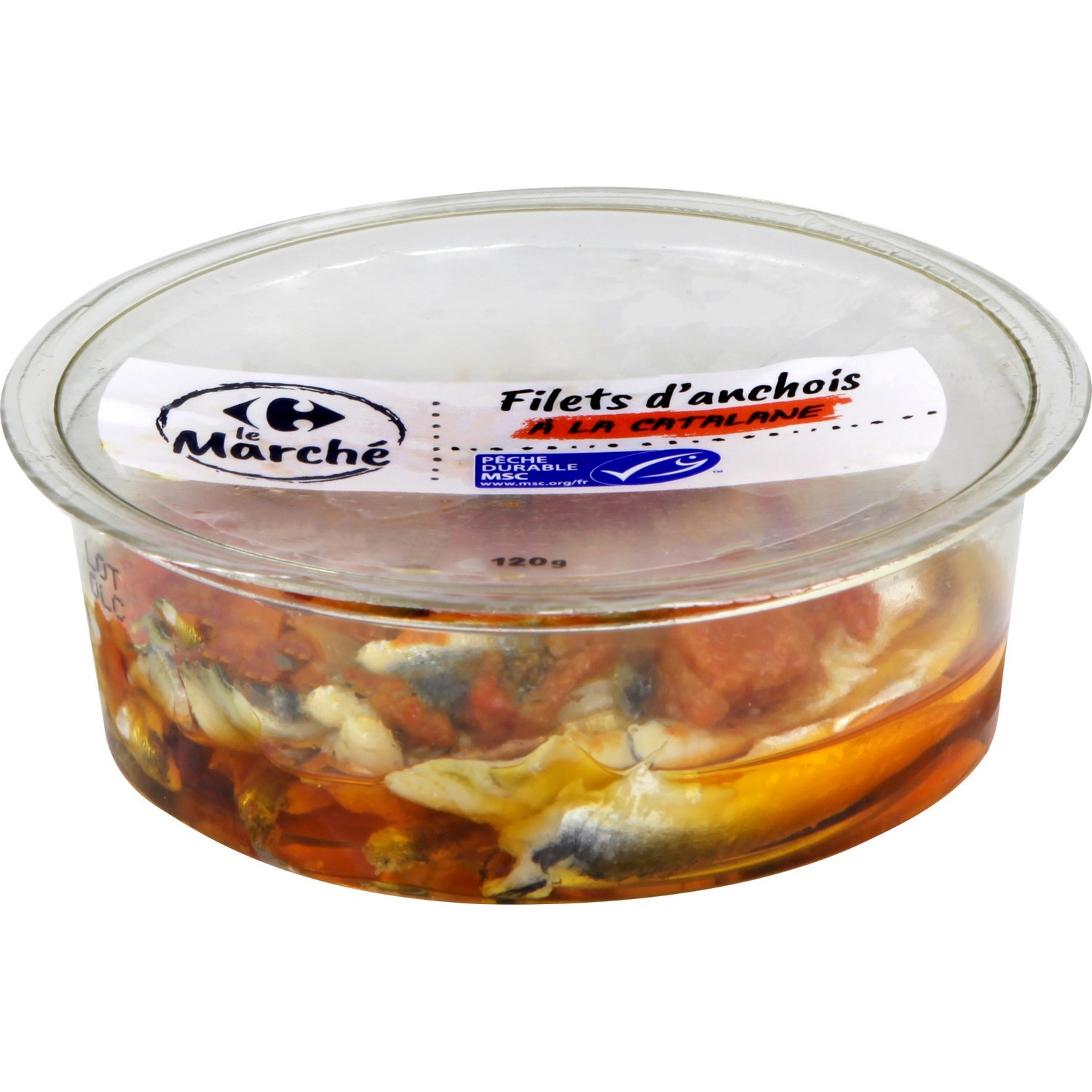 Filets d'anchois à la catalane CARREFOUR