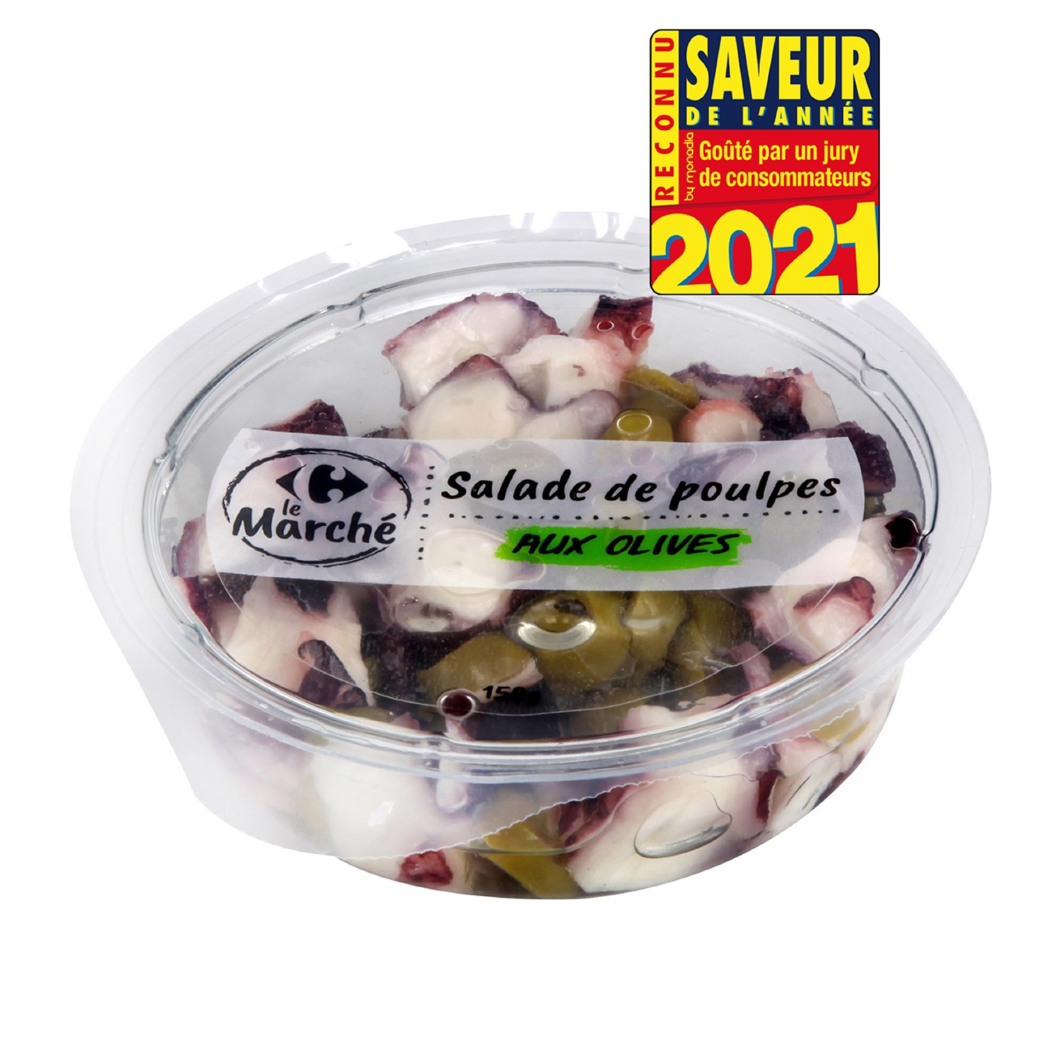 Salade de poulpes aux olives CARREFOUR