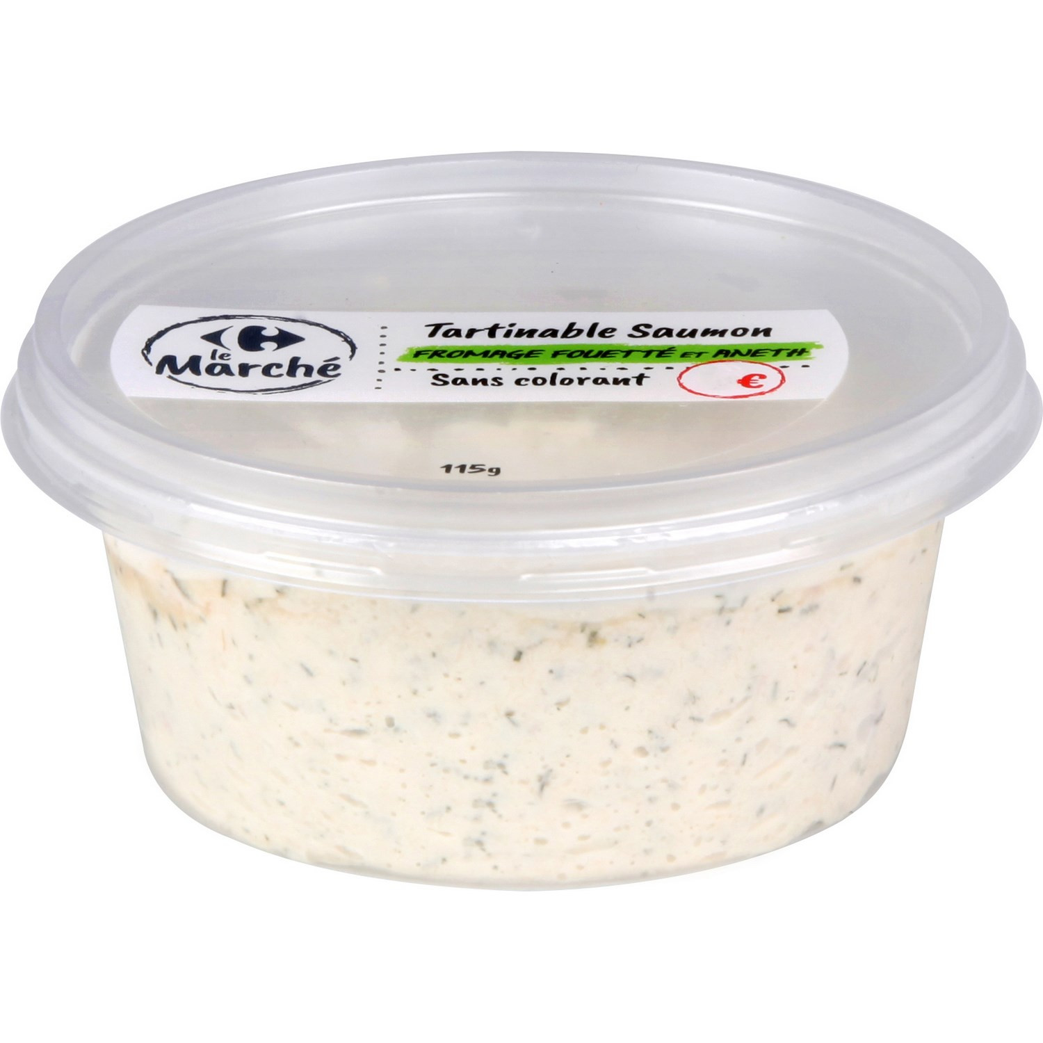 Tartinable saumon fromage CARREFOUR