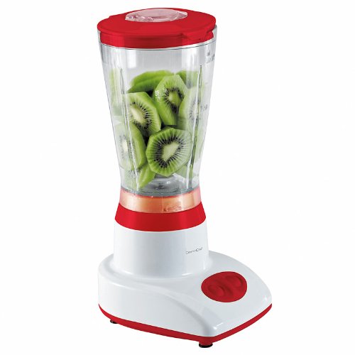 Mixeur blender blanc et rouge DOM216R