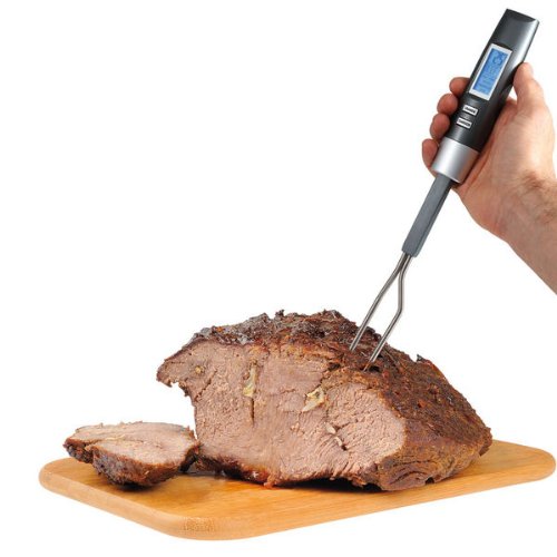 Gs59 fourchette à viande avec sonde thermomètre...