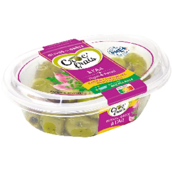  Olives Dénoyautées À L'ail Croc Frais code EAN 3524130002927 