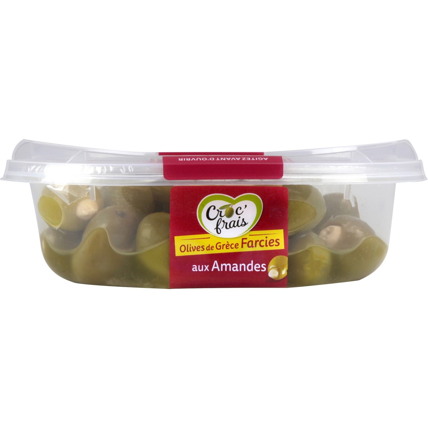 CROC FRAIS Olives vertes amandes CROC'FRAIS code EAN 3524130003726 