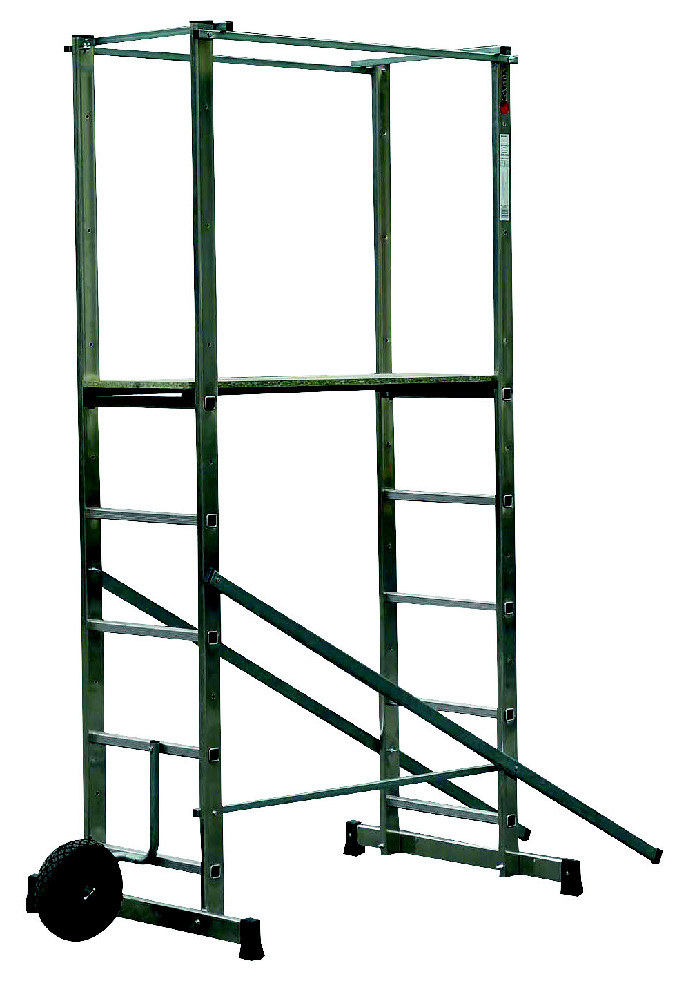 ÉCHAFAUDAGE ROULANT TOUT TERRAIN