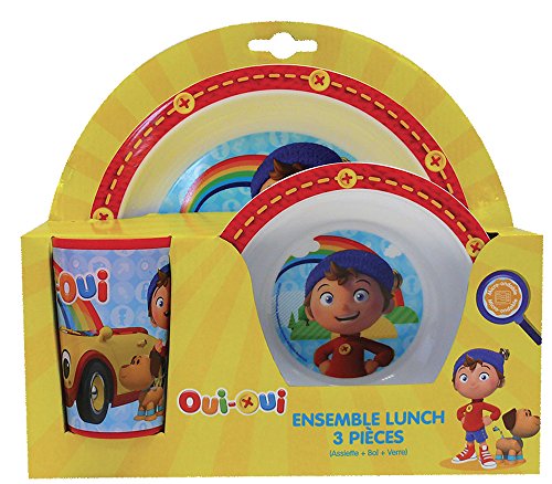 Fun House 005348 Oui Oui Ensemble de Repas pour Enfants Polypropylène Rouge 26,5 x 7 x 25 cm 3 Pièces 3524550053486 FUN HOUSE Fun House 005348 Oui Oui Ensemble de Repas pour Enfants Polypropylène Rouge 26,5 x 7 x 25 cm 3 Pièces 3524550053486 FUN HOUSE