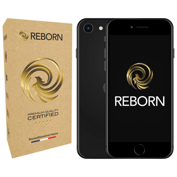 IPHONE SE2 - 64GO RECONDITIONNÉ + COQUE + VERRE 
