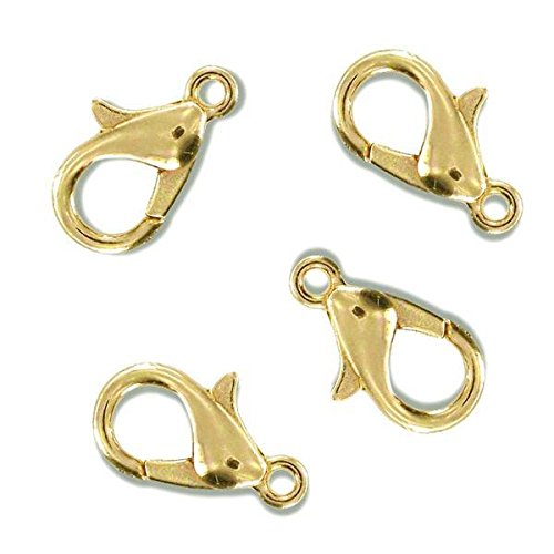 Fermoir Mousquetons en Métal (Lot de 10 de coul...