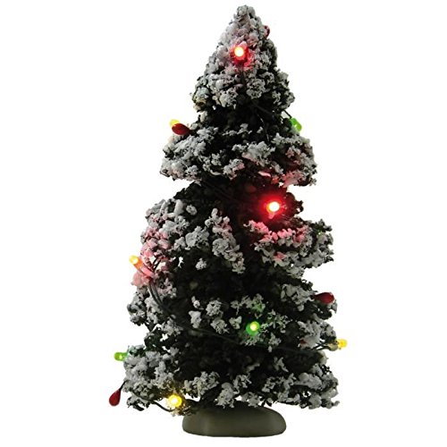 Sapin lumineux de noël hauteur 15 cm vert