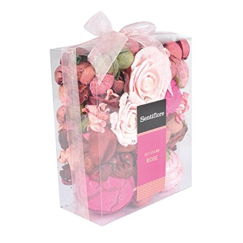 6dpo021 pot pourri de décoration rose