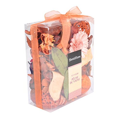 6dpo022 pot pourri de décoration pêche des vignes