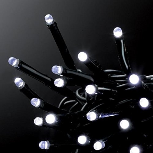 Guirlande de noël lumineuse 100 led 4 m blanc