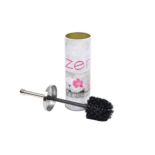 6asb217 zen spirit brosse wc en métal gris 9,5 ...