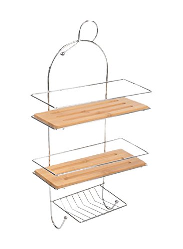 6asb274 serviteur de douche avec 2 etages bois ...