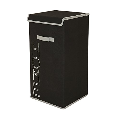 6gmb360nr glitter home panier linge noir 30 x 3...