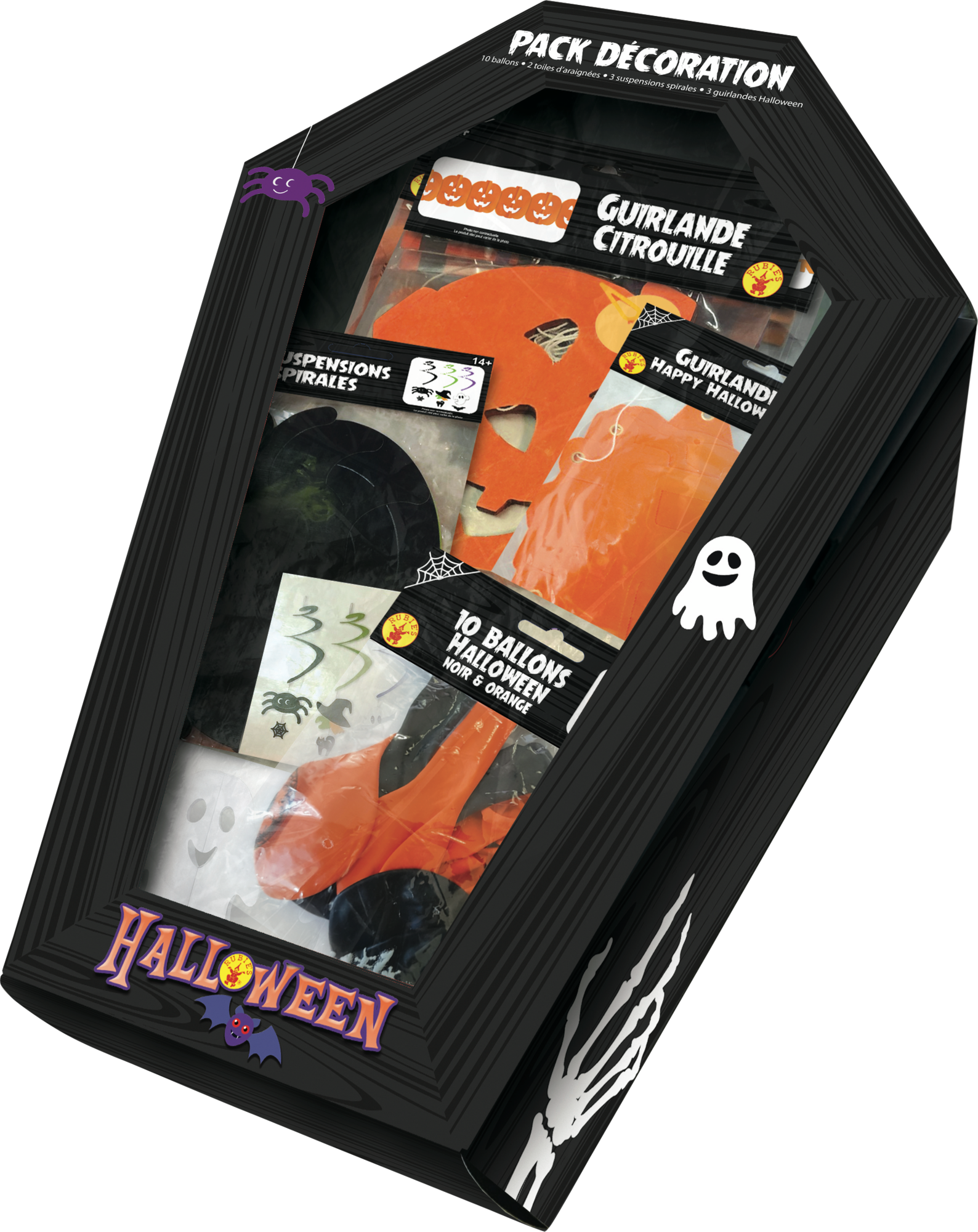  1. ARCHE DE DéCORATION HALLOWEEN  
2. Pack décoration Halloween code EAN 3527079088649 