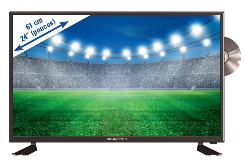 COMBINÉ TÉLÉVISEUR LED/DVD