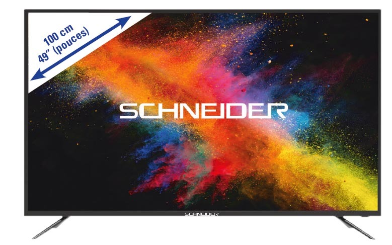 TÉLÉVISEUR LED LED49-SCP250K