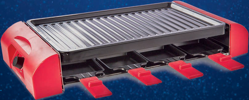 APPAREIL À RACLETTE ÉLECTRIQUE 8 PERSONNES THOMSON