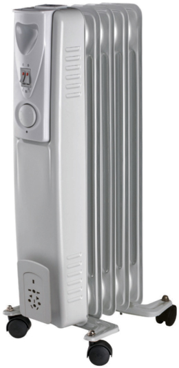  RADIATEUR BAIN D'HUILE 5 ELEMENTS  code EAN 3527570065163 