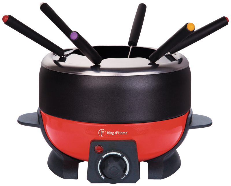 APPAREIL À FONDUE ÉLECTRIQUE 6 PERSONNES KING D'HOME 3527570067433 KING D'HOME APPAREIL À FONDUE ÉLECTRIQUE 6 PERSONNES KING D'HOME 3527570067433 KING D'HOME