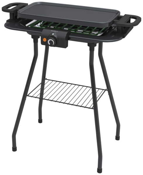 BARBECUE ÉLECTRIQUE AVEC PLANCHA 
RADIOLA