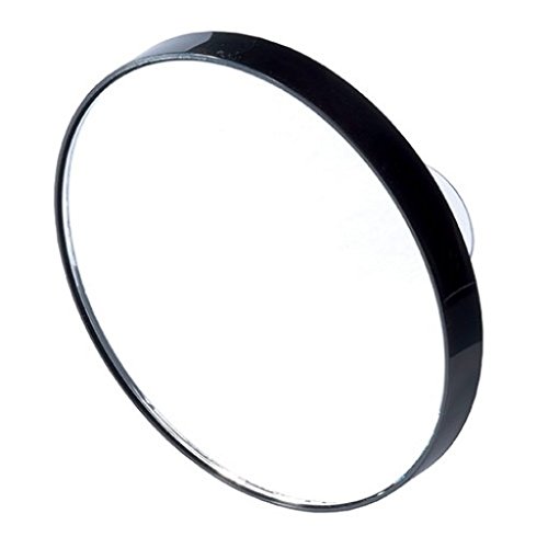 labotiga grand Miroir grossissant noir à ventouses X5 Diam 14cm voyage salle de bain 3528754125482 (3528754125482)