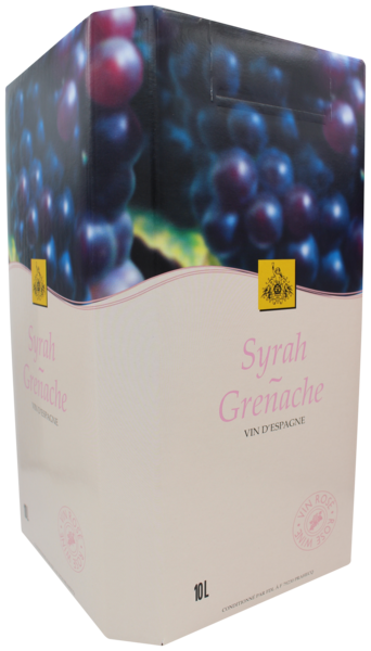  VIN D'ESPAGNE SYRAH GRENACHE ROSÉ code EAN 3531380085198 