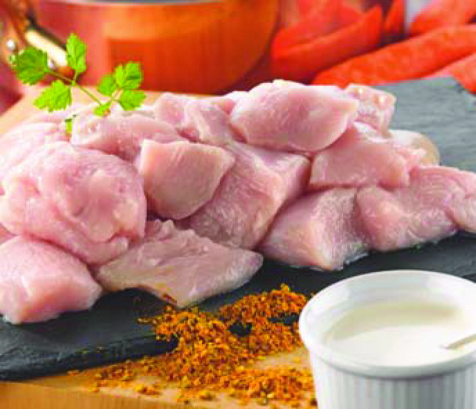  CUBES DE FILET DE POULET  “DUC” code EAN 3531940281008 