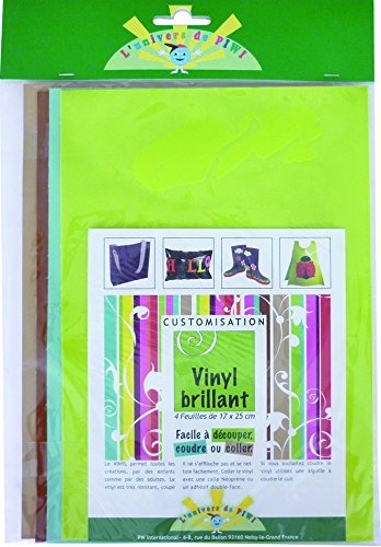 Graine Créative Vinyle - 4 feuilles 25x17cm - MAHB - Graine créative code EAN 3532434300526 