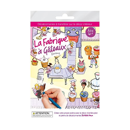 Pw International Décalcomanies La fabrique à gâteaux et son décore code EAN 3532435009084 
